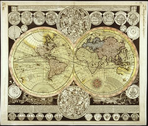 Antique world maps Travel map World map wall art 07 | Etsy | Ancient maps, Antique maps, Map ...