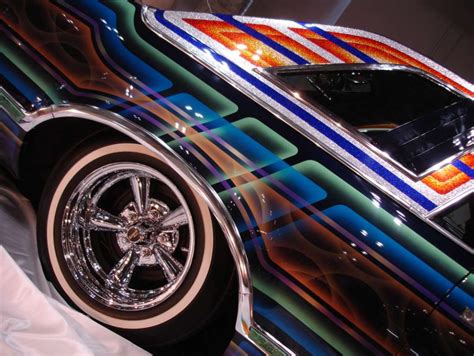 Chicano style painted cars | Car painting, Custom cars paint, Car paint jobs