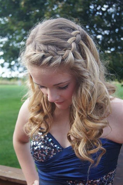 Homecoming or prom hair | 1000 | Grad hairstyles, Dance hairstyles, Curly hair styles