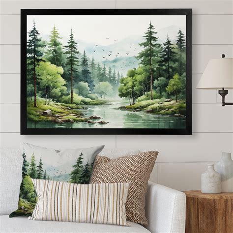 Millwood Pines Tranquil Forests Landsacpe I On Canvas Print | Wayfair