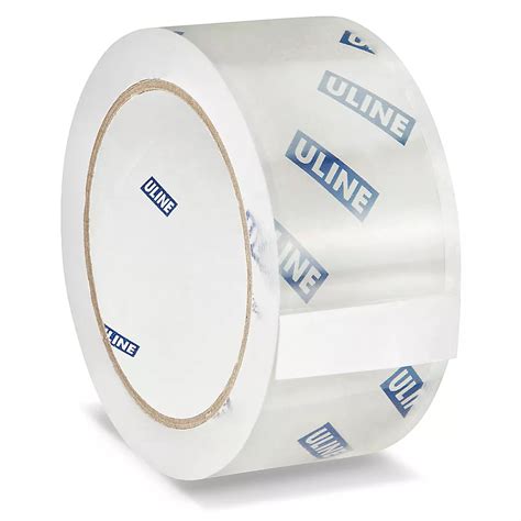 Uline Quiet Tape - 2.6 Mil, 2" x 55 yds, Clear S-14576 - Uline