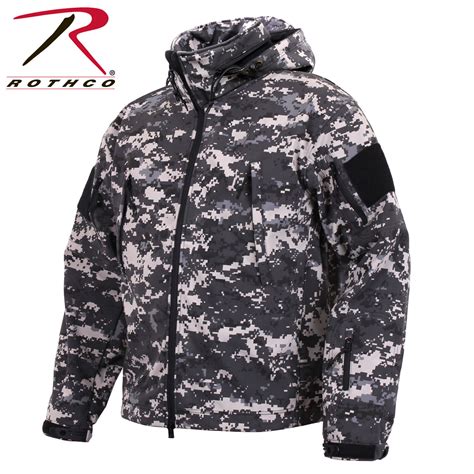 Rothco 98701 Special Ops Tactical Soft Shell Jacket - Subdued Urban Digital Camo | eBay