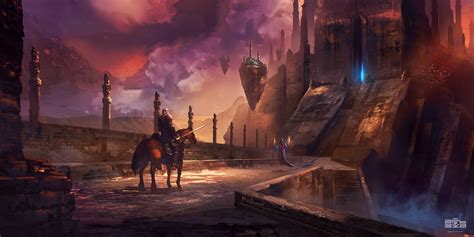 TEMPLE - Fantasy Environment Concept Art :: Behance