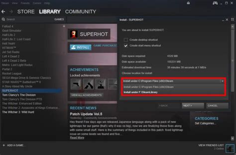 How to change where Steam installs your PC games | PCWorld