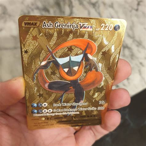 Shiny Ash Greninja Pokemon Card