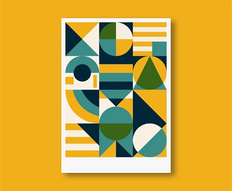 Geometric Poster Design 463510 Vector Art at Vecteezy