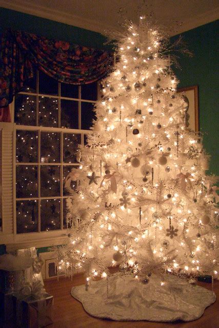 White Christmas Tree Pictures, Photos, and Images for Facebook, Tumblr, Pinterest, and Twitter