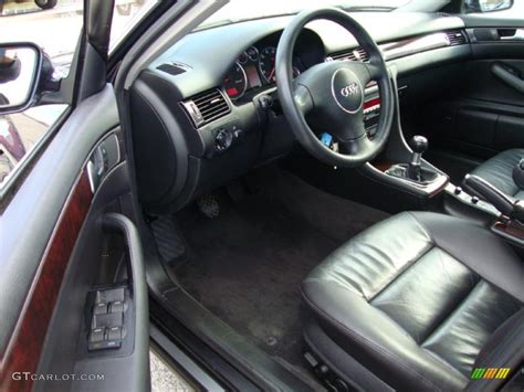 Ebony Interior 2003 Audi A6 2.7T quattro Sedan Photo #38187783 | GTCarLot.com