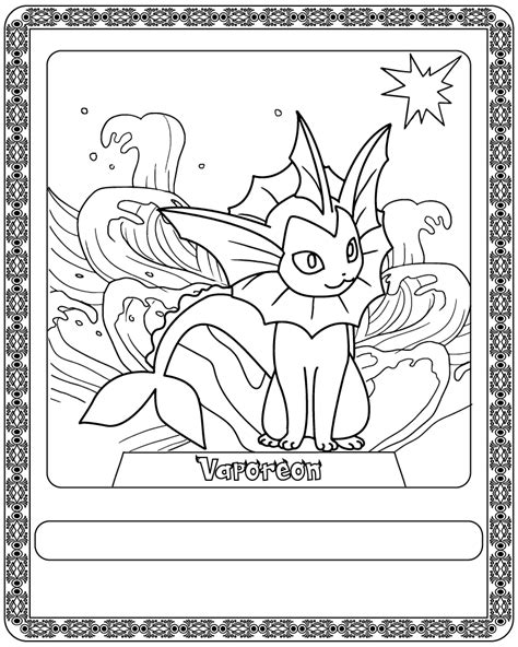 Pokemon Card Strong Vaporeon