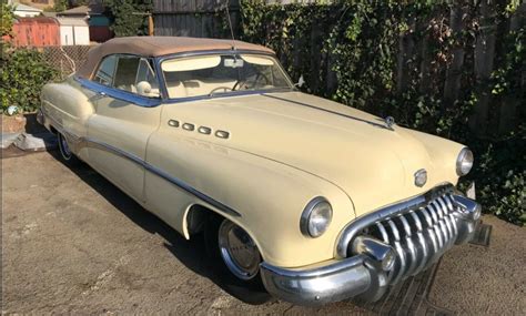 Automotive Glamour: 1950 Buick Roadmaster Convertible | Barn Finds