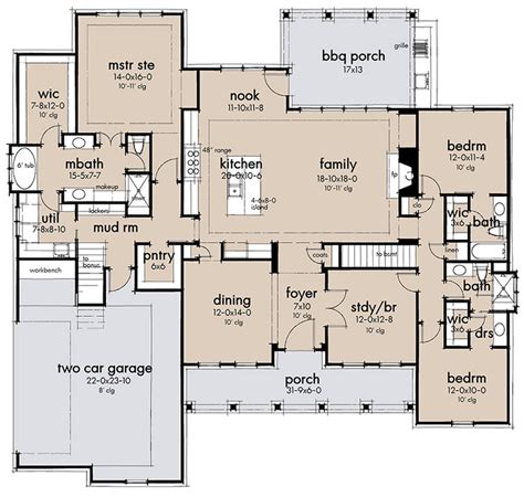 Walnut Grove House Plan | One-Story House Plan | Modern Farmhouse Plan – Archival Designs