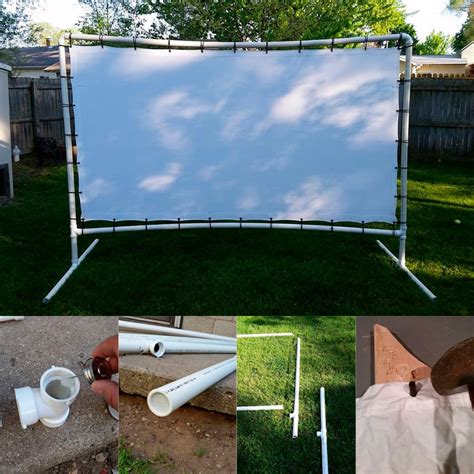 Diy Outdoor Movie Screen Stand - Outdoor Projectors