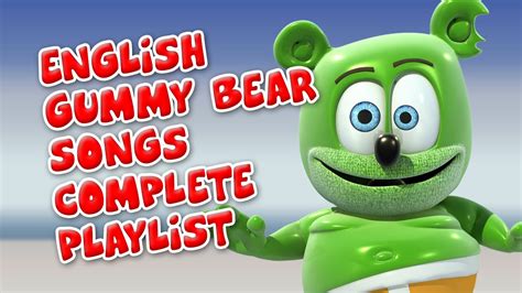 English Gummy Bear Songs Complete Playlist - YouTube