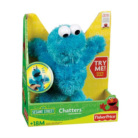 Sesame Street Cookie Monster Chatters Toy - Free Shipping On Orders Over $45 - Overstock.com ...