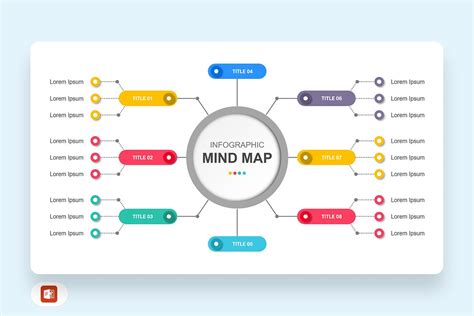 Mind Map Diagram Free PowerPoint Template | Nulivo Market