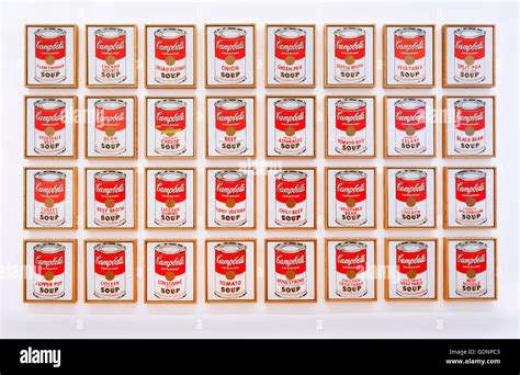 Campbell soup cans 1962 warhol hi-res stock photography and images - Alamy