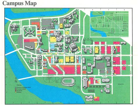 Map Of Iupui Campus - Tourist Map Of English