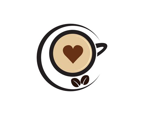 Coffee cup Logo Template vector icon 626834 Vector Art at Vecteezy