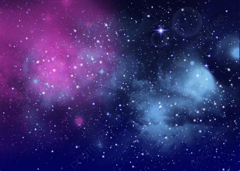 Galaxy Starry Night Sky Halo Blue Purple Background, Desktop Wallpaper, Wallpaper, Star ...