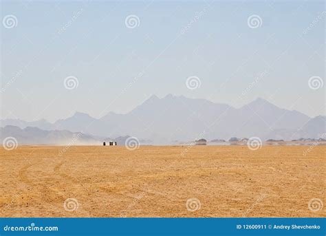 Mirage In Desert Stock Image - Image: 12600911