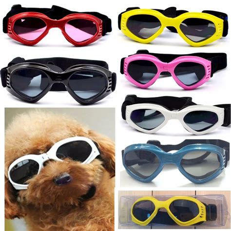 Dog Goggles Fashion Pet Dog Sunglasses Eye Wear Dog Protection UV ...