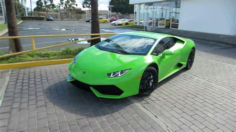 Lamborghini Performante Lime Green - oceanfrontaccommodations