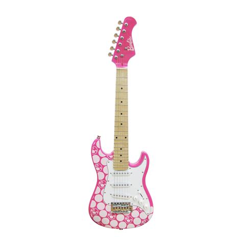 BARBIE HRT ELECTRIC GUITAR PINK /BAG – D&D Music