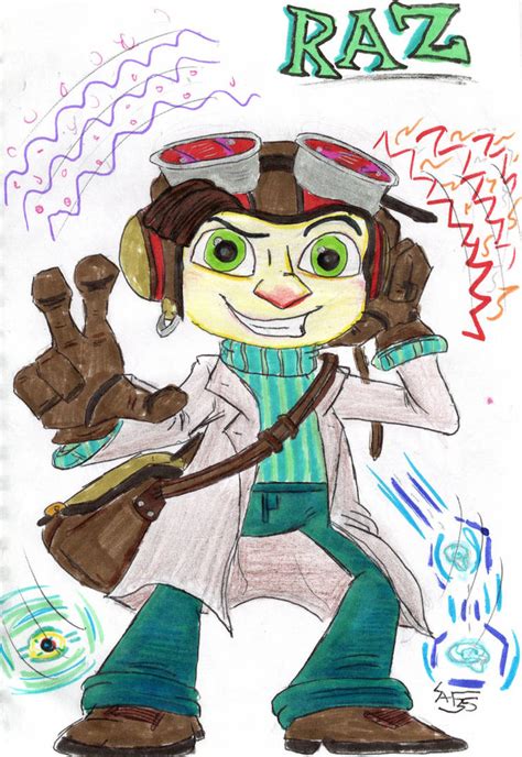 Razputin 'Raz' - Psychonauts FAN ART by spyaroundhere35 on DeviantArt