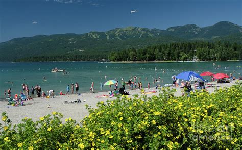 Whitefish Lake Montana Photograph by Nick Boren