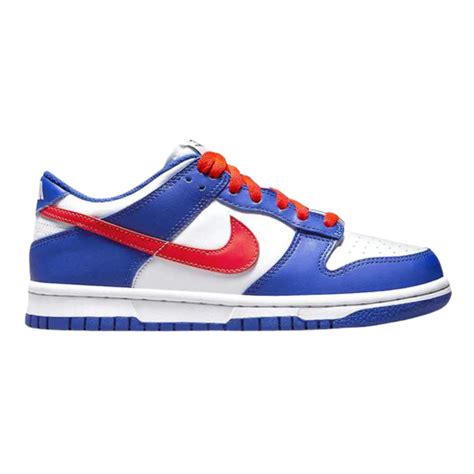 NIKE DUNK LOW ROYAL BLUE RED – UNEQUALED