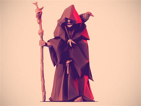 Low Poly - Characters :: Behance