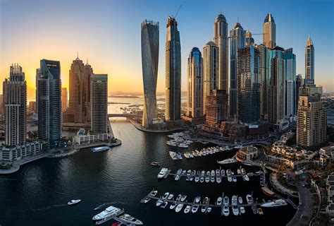 Download Cityscape Skyline Man Made Dubai HD Wallpaper