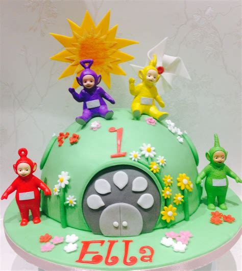 Teletubbies Birthday Cake in 2020 | Teletubbies birthday cake, Boys 1st birthday cake, 1st ...