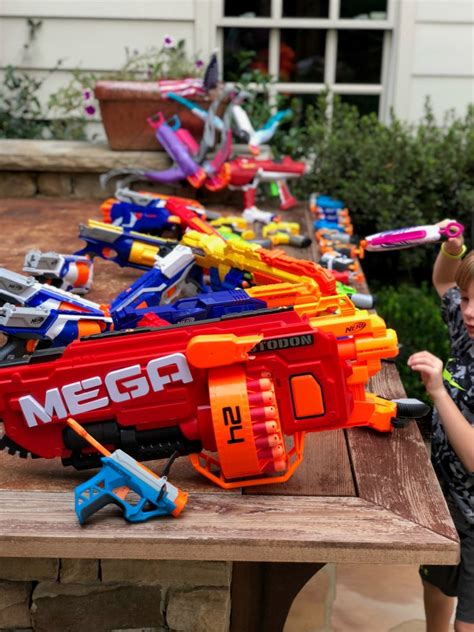 Simple Ideas for an at home Nerf Gun Birthday Party