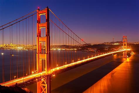 Golden Gate Bridge - WorldAtlas