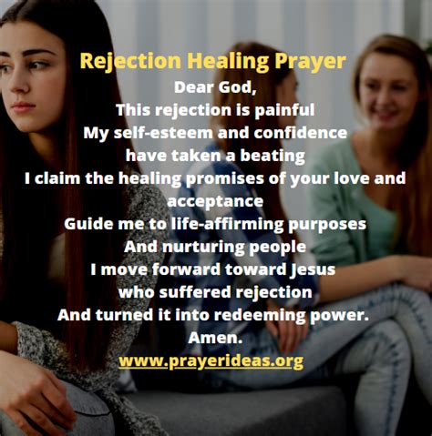 Getting Over Rejection Prayer - Prayer Ideas