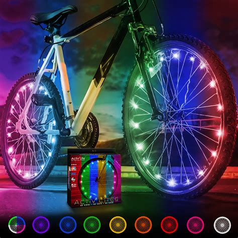 Buy Activ Life 2-Tire Pack LED Bike Wheel Lights with Batteries ...