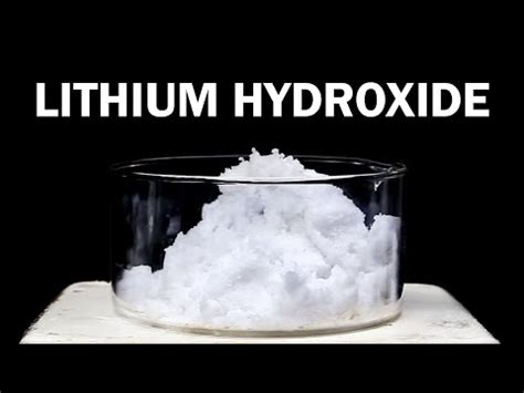 Lithium hydroxide - Alchetron, The Free Social Encyclopedia