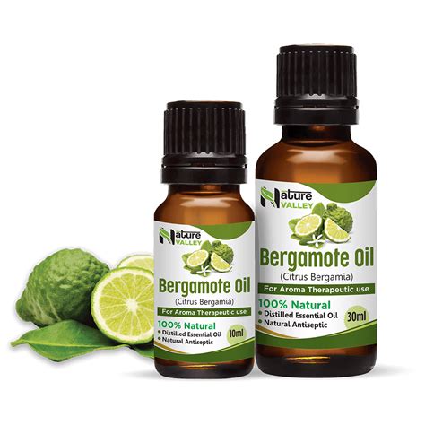 Bergamote Oil (Citrus Bergamia) Distilled Essential Oil - Aromakart