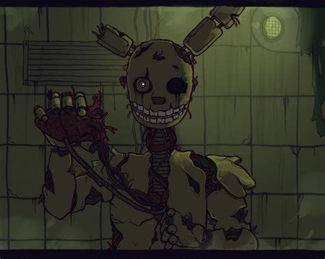 Five nights at freddy's ( Springtrap ) by ginushka123456789 on DeviantArt