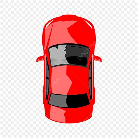 Car Top View Clipart Hd PNG, Red Car Top View Icon, Car, Car Sport, Speed PNG Image For Free ...