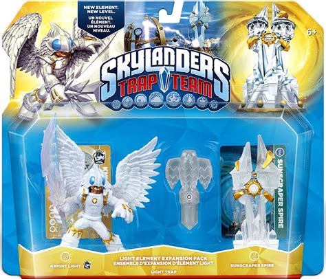 Skylanders Trap Team Light Element Expansion Pack Knight Light, Light ...