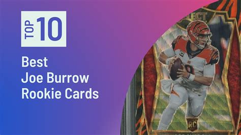 10 Best Joe Burrow Rookie Cards to Collect - Sports Card Sharks