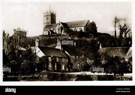 The Church, Godshill, Isle of Wight Stock Photo - Alamy