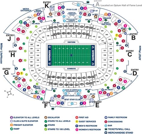 Dallas Cowboys Stadium Seating Chart | Cabinets Matttroy