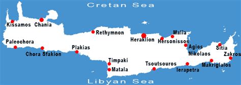 Kreta geschiedenis, informatie en de Kretenzers