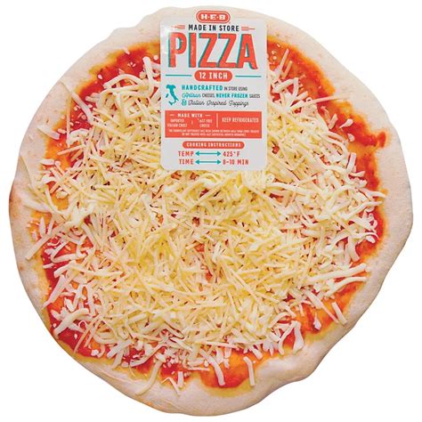 H-E-B Made Fresh In Store Parmesan 4 Cheese Pizza - Shop Ready Meals & Snacks at H-E-B