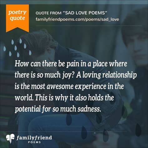 48 Most Popular Sad Love Poems - When Love Turns To Sadness