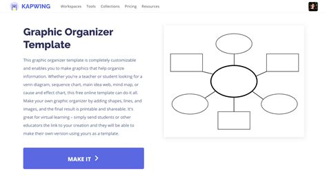 How to Make a Graphic Organizer for Free Online