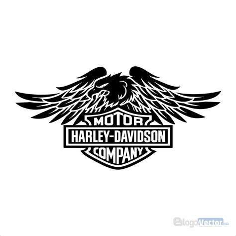 Harley Davidson Eagle Logo vector (.cdr) - BlogoVector